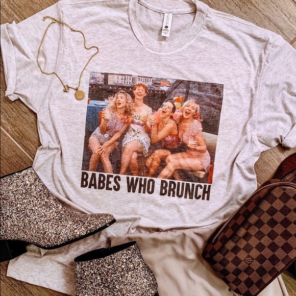 Tops - Babes Who Brunch Tee